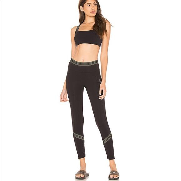 Free People Movement Zephyr High Waisted Zip Ankle Legging Black Size Small - Picture 2 of 12